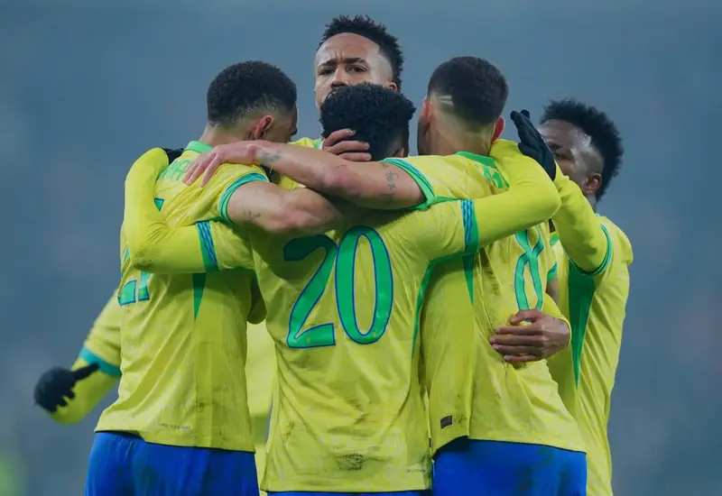 La selección de Brasil, la Verdeamarela, entra en escena para su partido de debut en la Copa Mundial de la FIFA 2026.