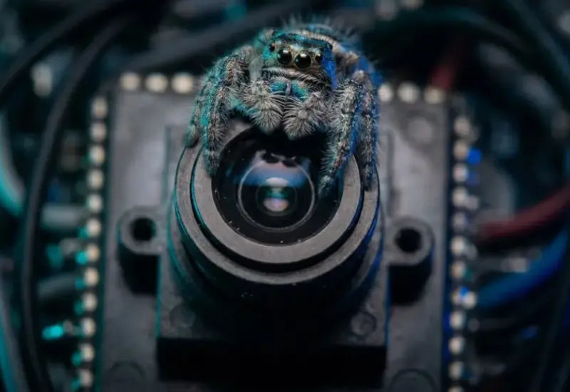 La tecnología SpiderCam, una cámara 3D de bajo consumo inspirada en la visión de una araña para cambiar la robótica.