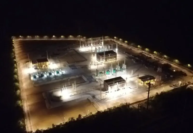 Infraestructura de la CFE para la ampliación de la capacidad energética en el Caribe, obra que beneficiará a más de 718 mil usuarios.