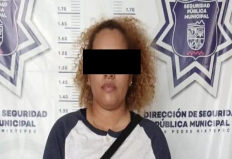 Una mujer de nacionalidad colombiana, presunta responsable del delito de cobro gota a gota, puesta a disposición de un juez en Puerto Escondido.