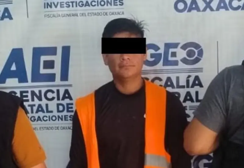 El presunto responsable de un doble homicidio es detenido por las autoridades en la localidad de Llano Suchiapa, Santa María Petapa.