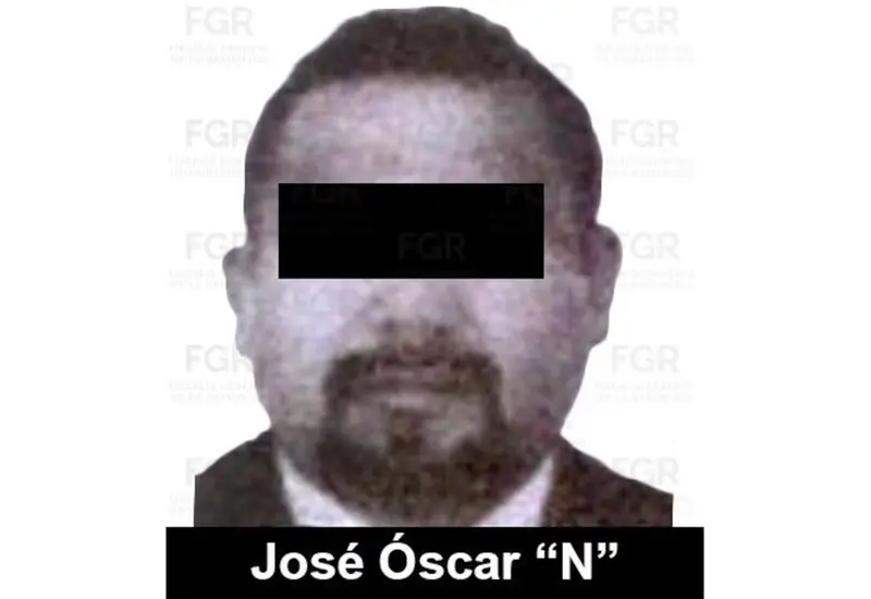 Imagen ilustrativa del exfuncionario de la FGR conocido como El Sultán, quien fue sentenciado a 27 años de prisión por delincuencia organizada.