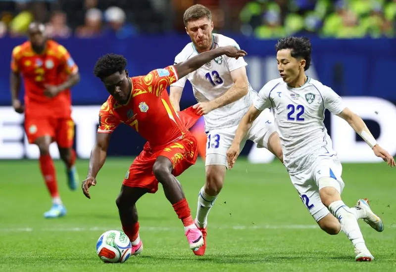 El equipo de fútbol del Congo se prepara para su histórico enfrentamiento contra Inglaterra en los dieciseisavos de final del mundial.