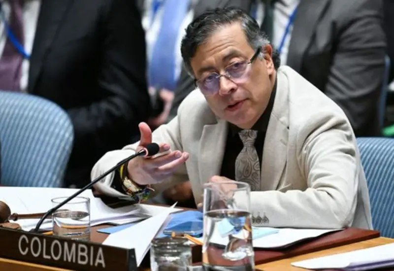 El presidente de Colombia, Gustavo Petro, en una foto oficial, quien cuestionó la cancelación de su encuentro con el alcalde de Nueva York.
