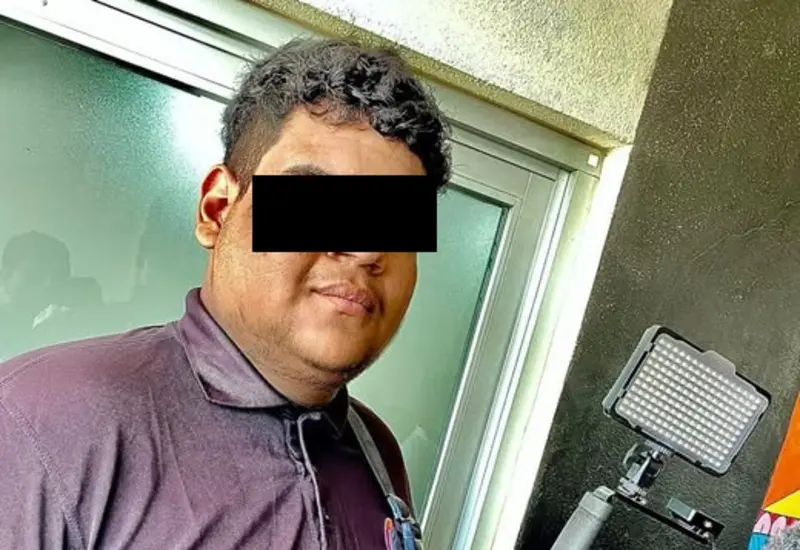 Fotografía de archivo del influencer conocido como Paul, quien falleció trágicamente tras ser arrollado por un vehículo, en un retrato en vida.
