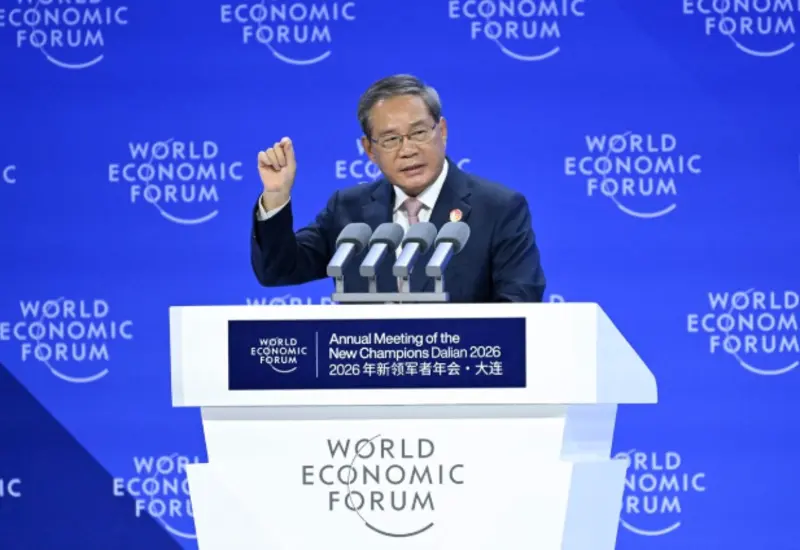 Li Qiang, primer ministro de China, en una fotografía de archivo en el contexto de la defensa del avance tecnológico del país asiático.