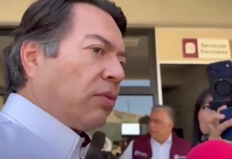 El político Mario Delgado asegura en una declaración que el presupuesto federal no se entrega directamente a través de los sindicatos, como la CNTE.