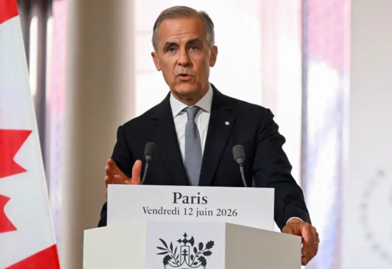 Fotografía de Mark Carney, primer ministro de Canadá, en el contexto de la postura del país norteamericano sobre los cambios al tratado T-MEC.