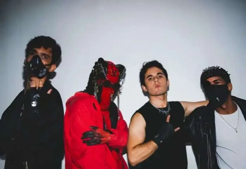 Los jóvenes músicos de la banda de rock venezolana Van Der Dijs, quienes perdieron la vida trágicamente en los sismos de Venezuela.