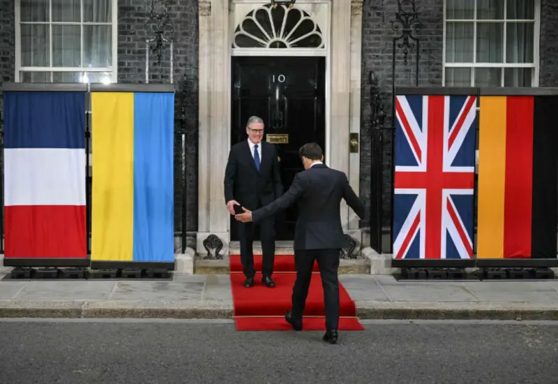 Imagen de los daños causados por los nuevos bombardeos de Rusia en Ucrania, mientras Europa refuerza su apoyo al país en conflicto.