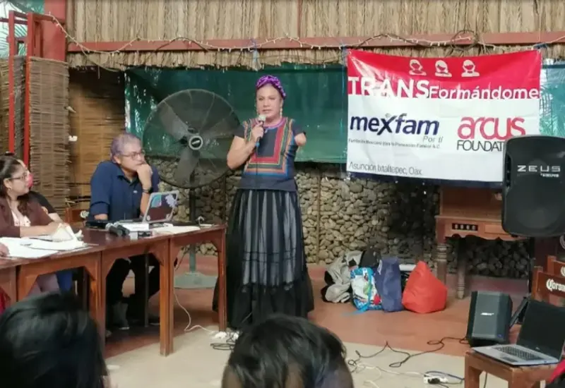 La iniciativa 'Transformándome' fortalece la defensa de los derechos humanos de la comunidad muxe en el Istmo de Tehuantepec.