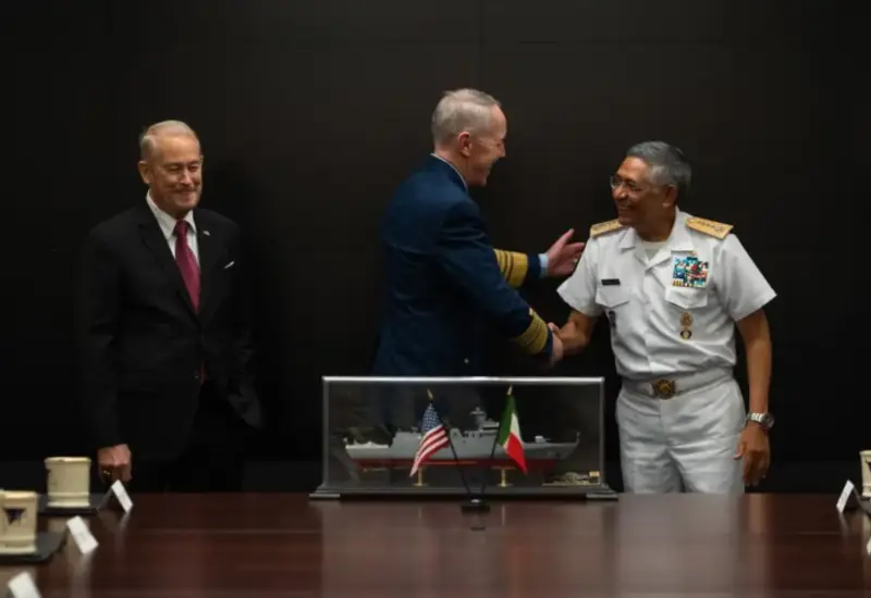 El titular de la Semar durante una reunión de alto nivel para reforzar la coordinación bilateral en materia de seguridad marítima con Estados Unidos.