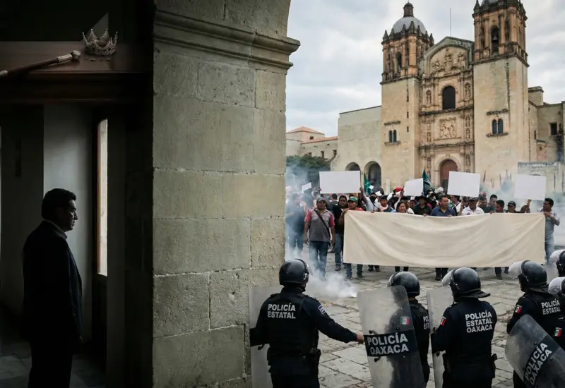 Ese reflejo, en Oaxaca, tiene memoria.