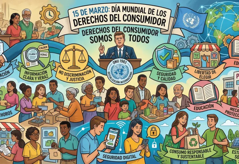 Del discurso de Kennedy al consumo responsable: así nació el Día del Consumidor. 