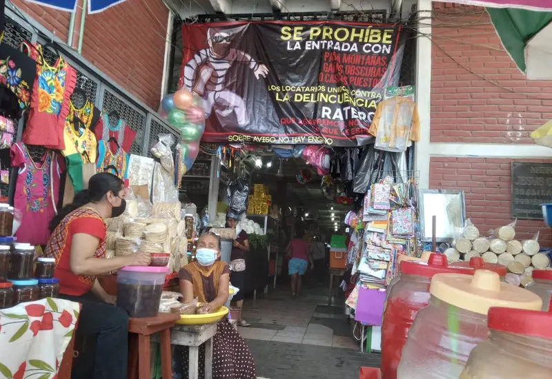 Mercado Jesús Carranza de Tehuantepec.