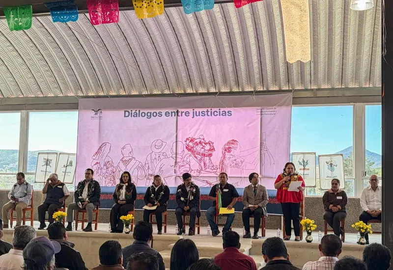 Se realizó el cuarto “Diálogo entre justicias” en la Mixteca oaxaqueña.
