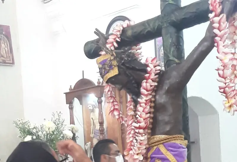 La imagen de “Jesús de la Merced” concentra gran parte de la devoción.