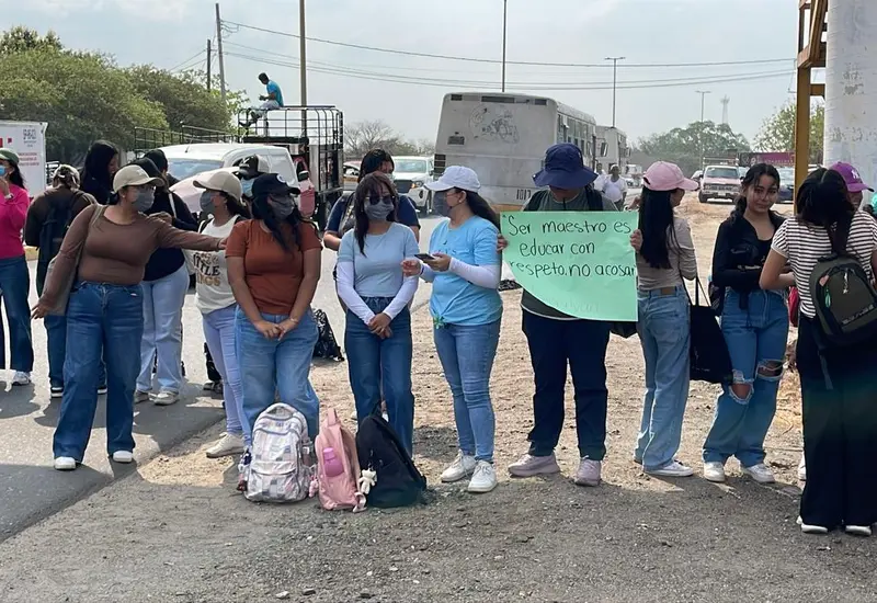 Los alumnos advirtieron que mantendrán las protestas.