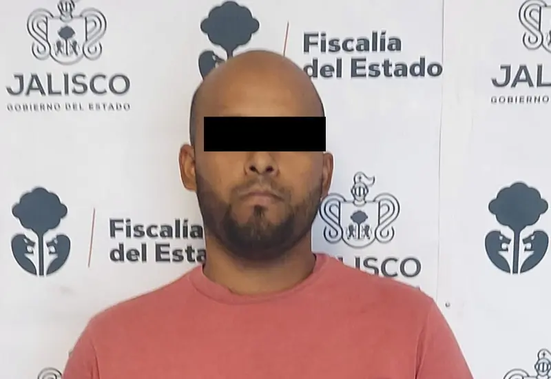 El presunto agresor sexual detenido en Jalisco.