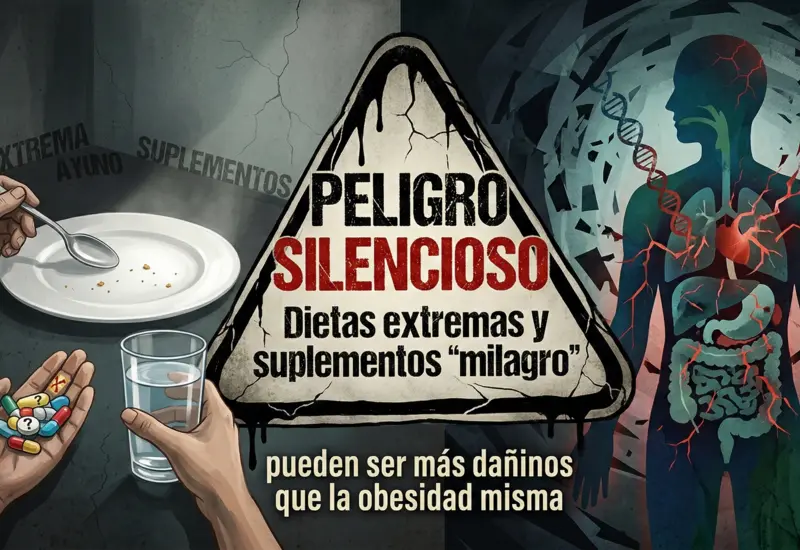 Métodos peligrosos dañan cuerpo y mente.