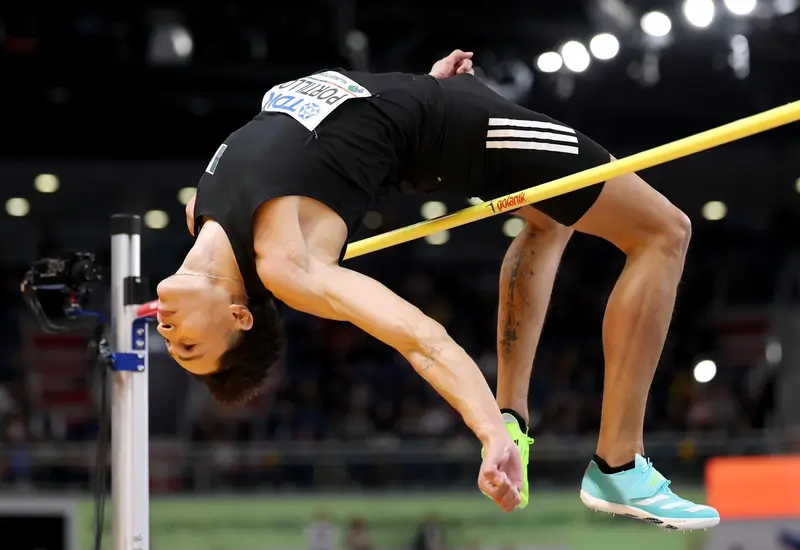El mexicano Erick Portillo saltó 2.30m, la mejor marca.