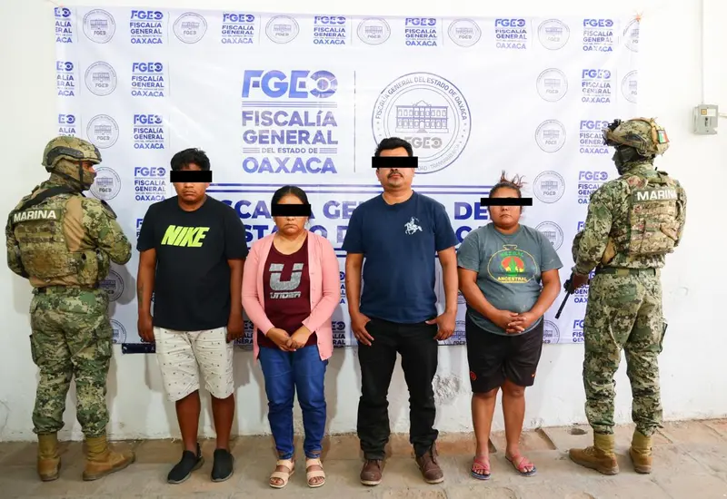 Alcalde, síndica y dos policías de Santa María Ipalapa fueron detenidos.