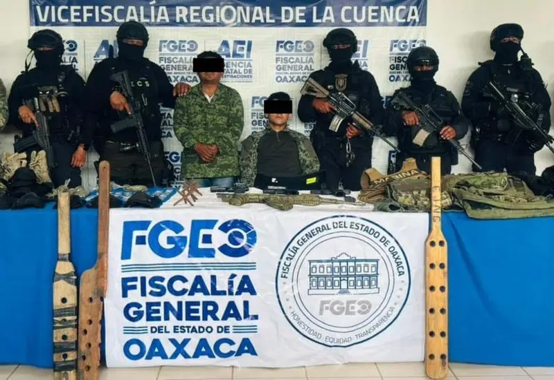 Detenido en fuerte operativo.