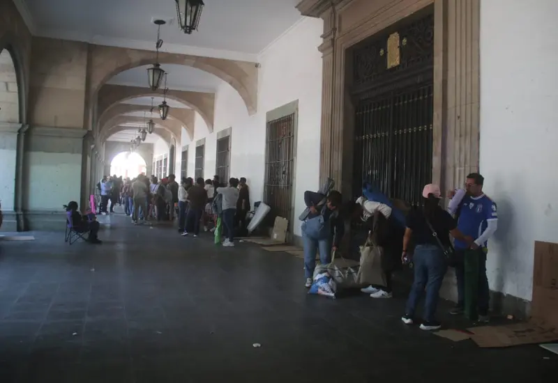 Se van del Zócalo.