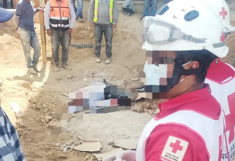 Peligro en obra: albañil pierde la vida en fraccionamiento Arboledas del Valle.