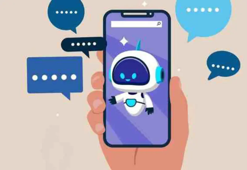 Ilustración conceptual que muestra la evolución de la inteligencia artificial, pasando de ejecutar órdenes a comprender el contexto y mantener un diálogo natural.