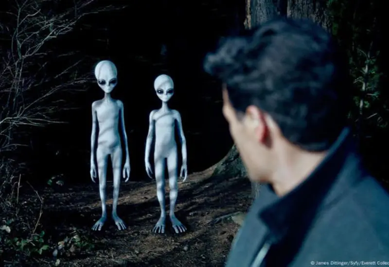 Una representación del clásico alien gris, la imagen moderna de los extraterrestres que fue formada por testimonios y la cultura popular.