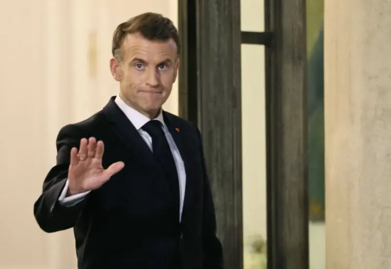 El presidente de Francia, Emmanuel Macron, en una fotografía oficial, en el contexto de su petición a Irán para frenar los ataques regionales.