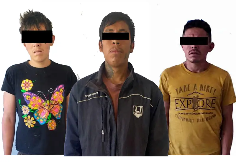 Los tres hombres detenidos son presentados como presuntos responsables de cometer robos con la técnica de la 'llave china' en el Mercado de Abasto.