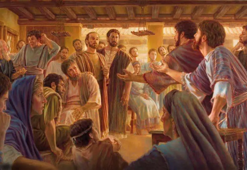  Elección de los primeros 7 diáconos (Hechos 6:1-7). Foto: Agencias