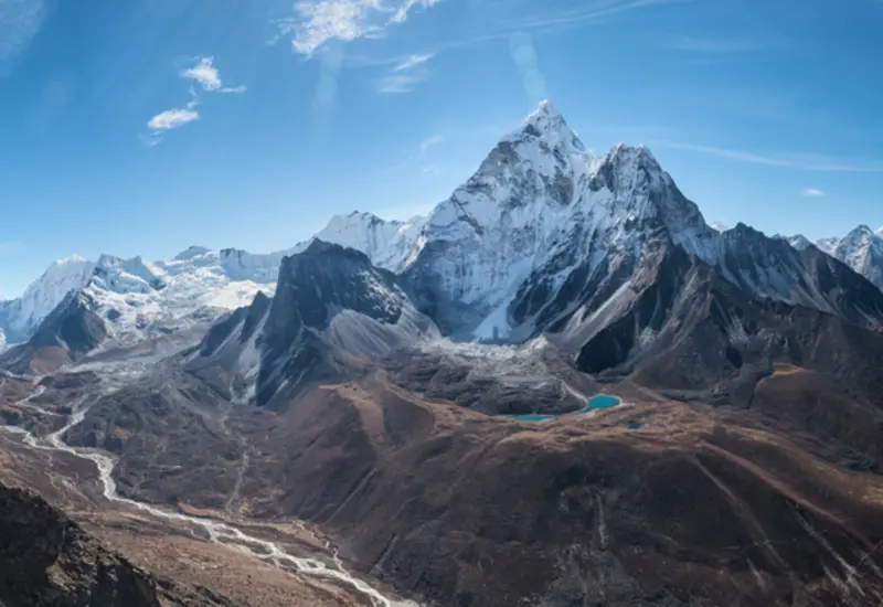 Montañas, volcanes y glaciares son parte del reajuste permanente del planeta. 