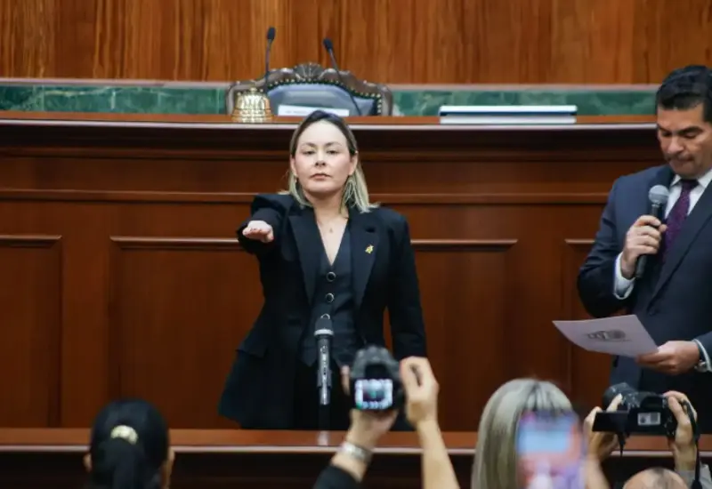  Bonilla se convierte en la primera mujer en encabezar el Ejecutivo estatal. Foto: Cuartoscuro