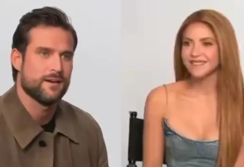 La entrevista se volvió viral por las miradas y sonrisas entre ambos.