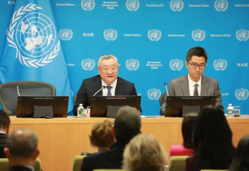  Fu Cong representante chino permanente en la ONU. Foto: Xinhua
