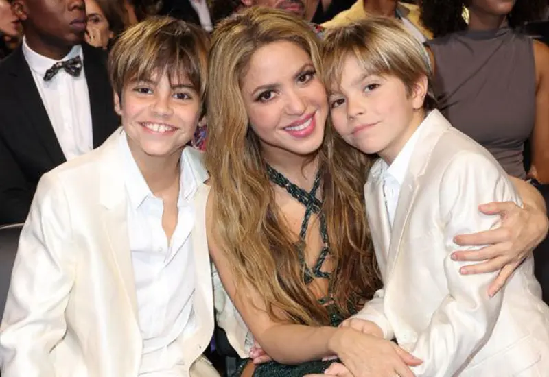 La colombiana afirmó que sus hijos son hoy su prioridad.