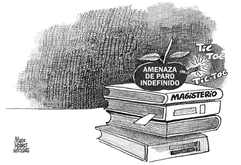 Cartón: Mario Robles.