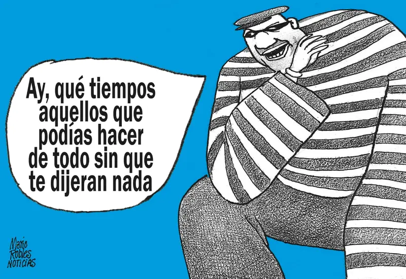 Cartón: Mario Robles.