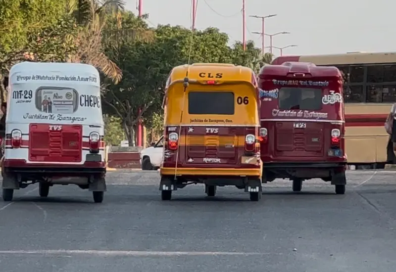Las unidades contarán con placas y chips para su localización. 