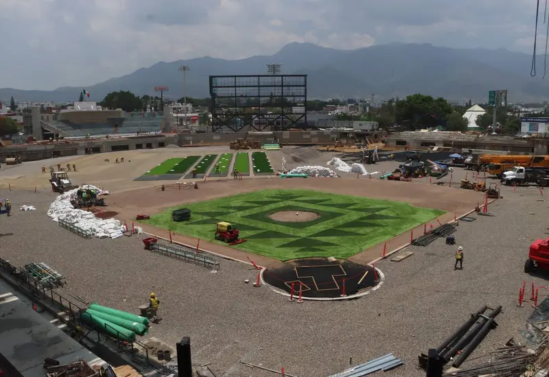Ya preparan el campo de juego