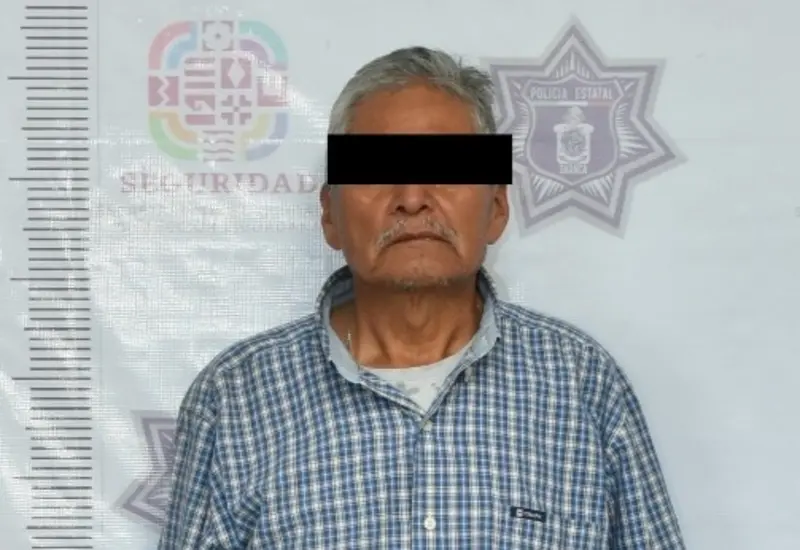 El detenido quedó a disposición de la autoridad ministerial correspondiente.
