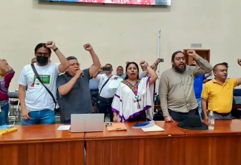 MDTEO define paro de labores desde el 25 de mayo de 2026 tras asambleas en Oaxaca.