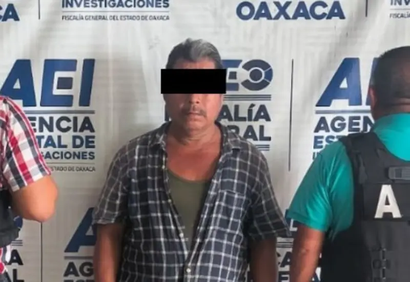 Fotografía del presunto agresor sexual, quien fue detenido por las autoridades después de atacar a una menor de edad.